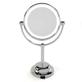 LED Lights Makeup Mirror Desktop Double Side Mirror